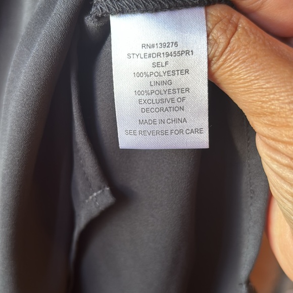 Black 3/4 sleeve blouse - Picture 5 of 5